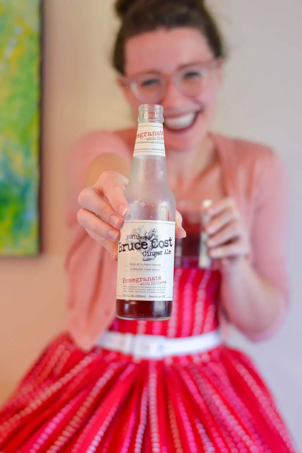 Bruce Cost Ginger Ale - Pomegranate with Hibiscus