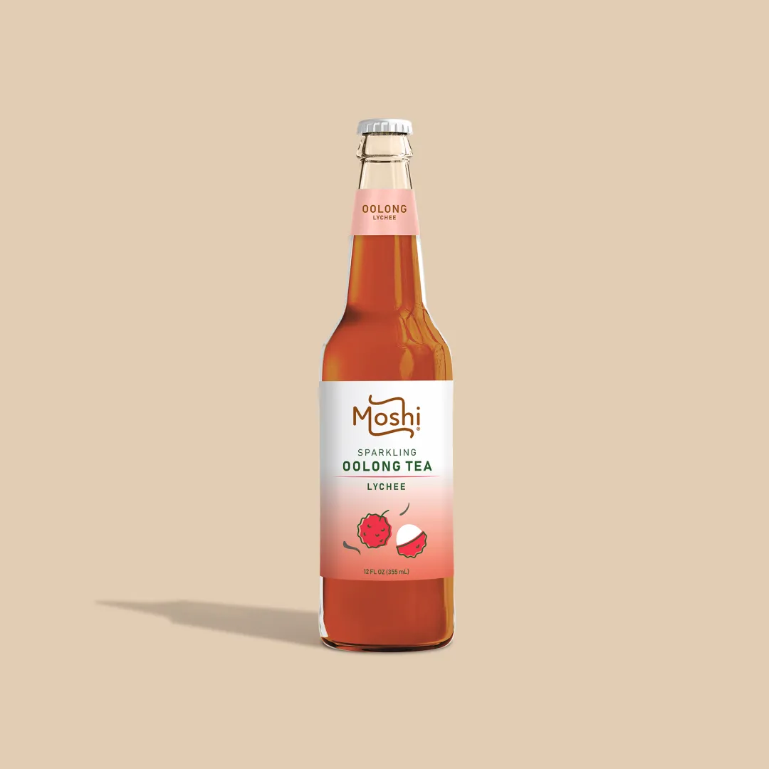 Moshi Oolong Sparkling Drink - Lychee