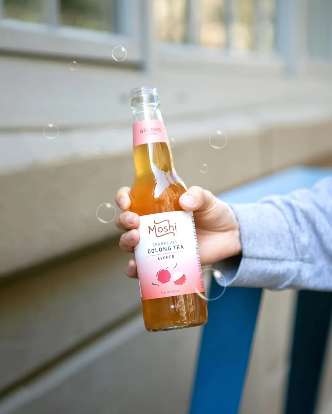 Moshi Oolong Sparkling Drink - Lychee