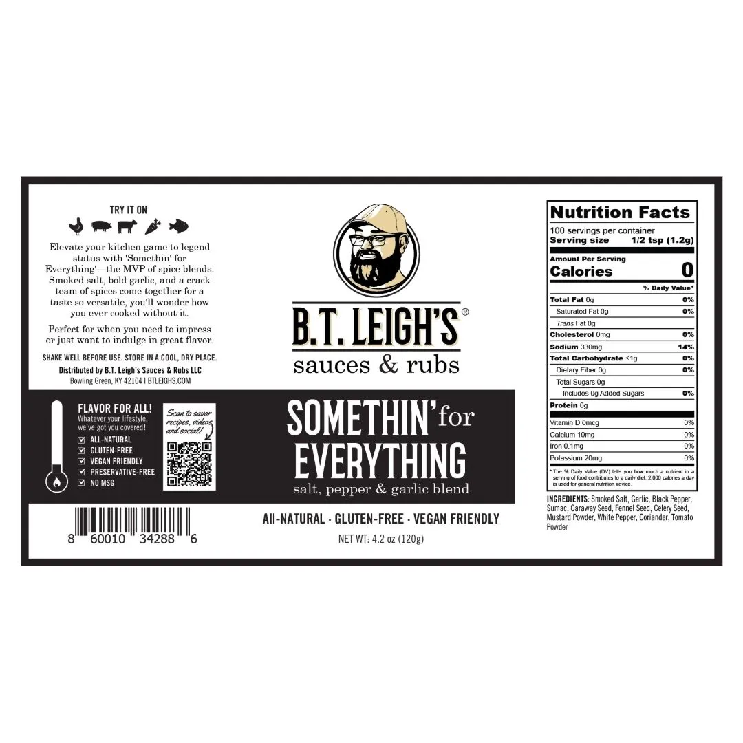 Somethin' For Everything - Salt, Pepper, & Garlic Blend