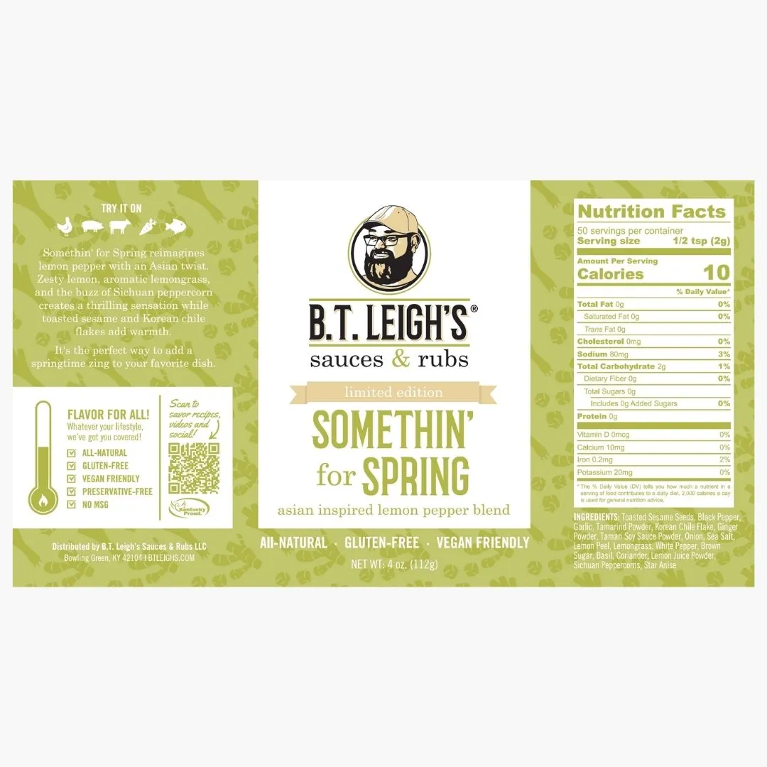 Somethin' For Spring - Asian Inspired Lemon Pepper Blend