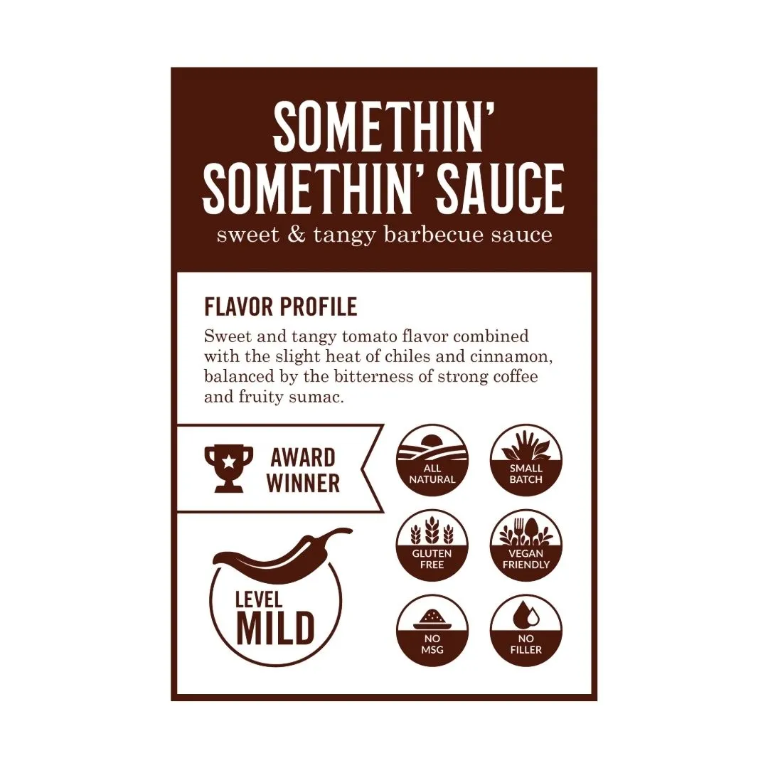 Somethin' Somethin' Sauce - Sweet & Tangy Bbq Sauce