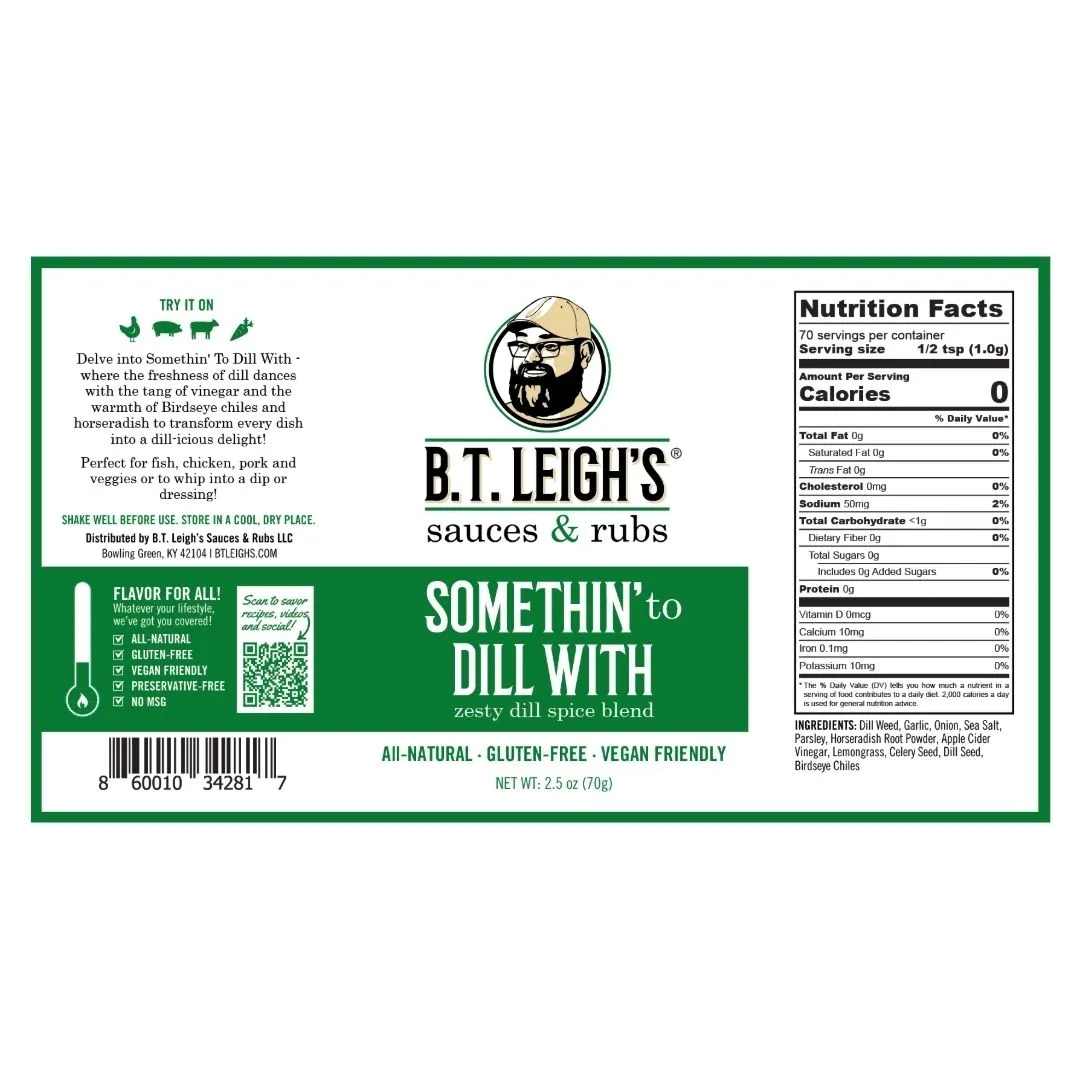 Somethin' To Dill with - Zesty Dill Spice Blend