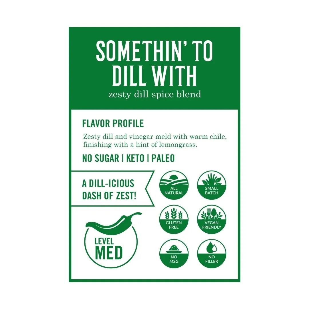 Somethin' To Dill with - Zesty Dill Spice Blend