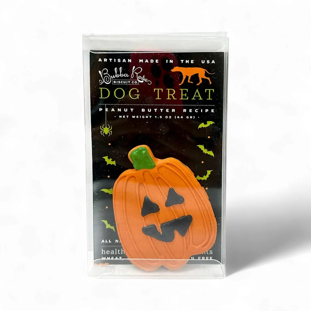 Jack O'Lantern Dog Treats