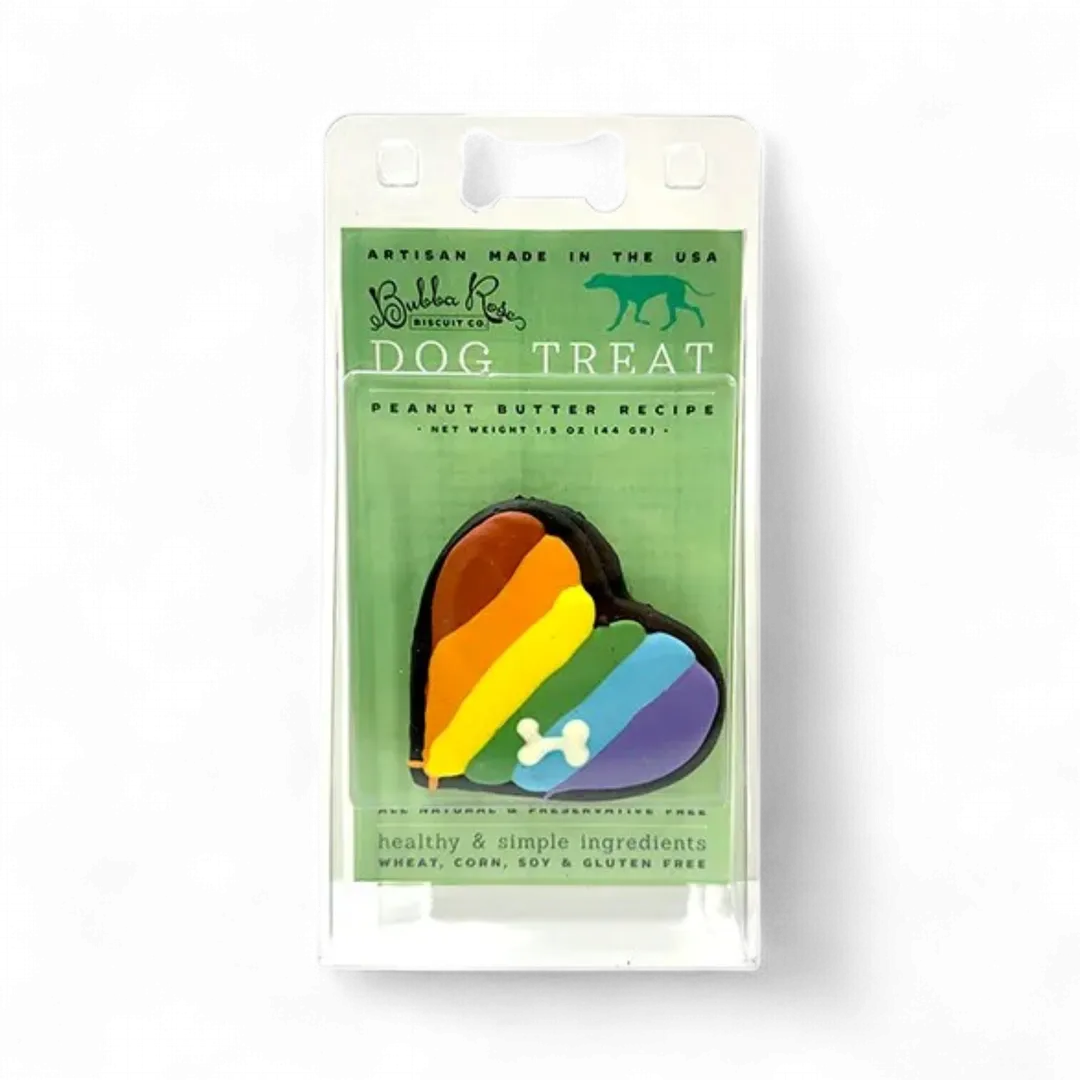 Pride Heart Dog Treats