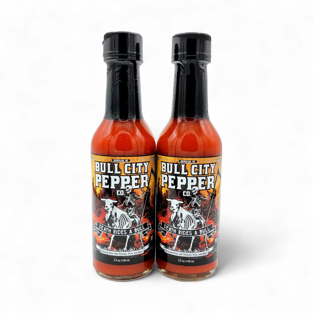 Death Rides A Bull Hot Sauce - Pack of 12