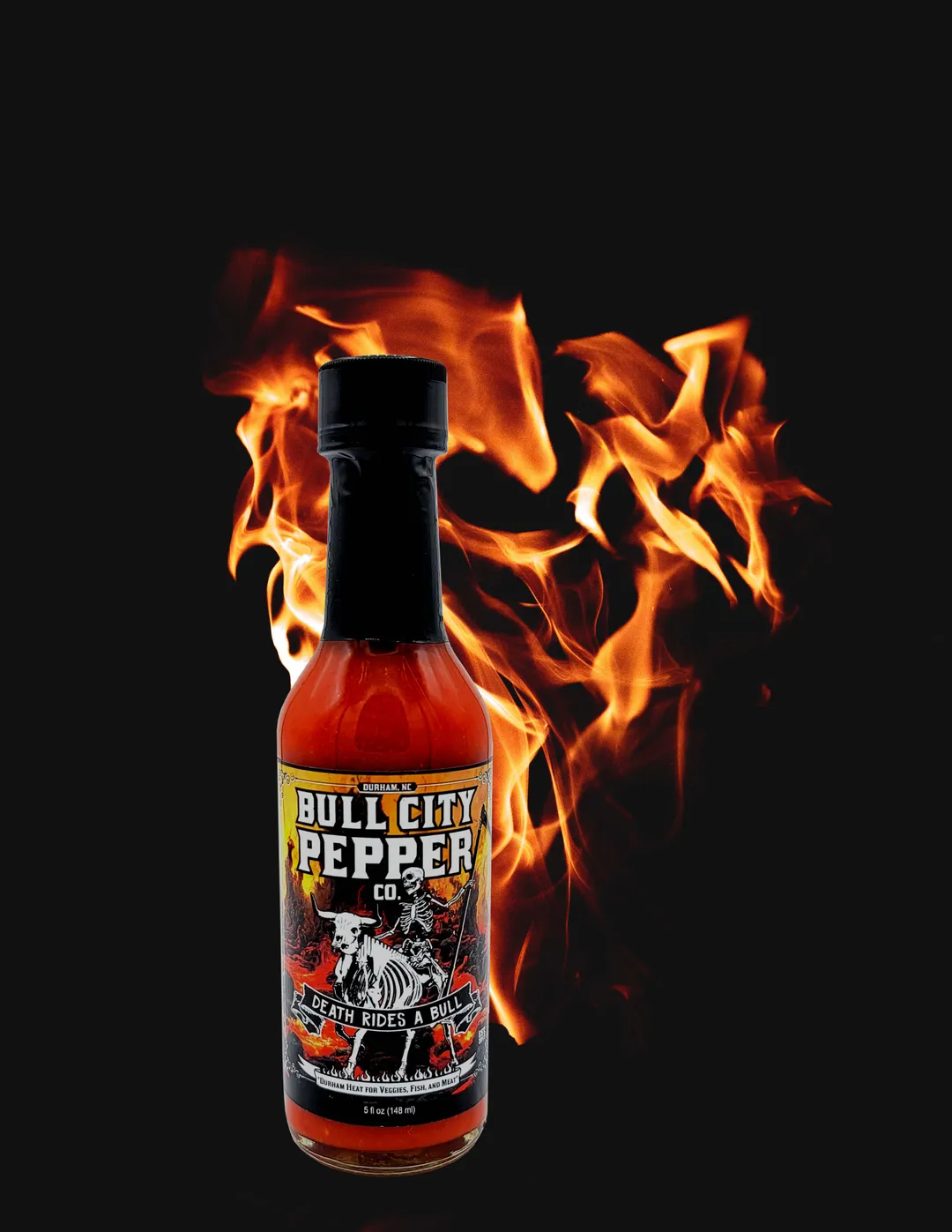 Death Rides A Bull Hot Sauce - Pack of 12