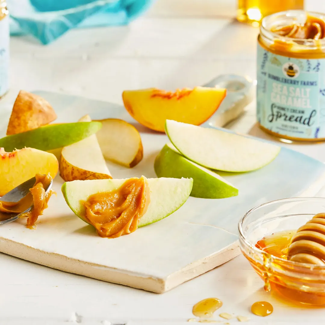 Bumbleberry Farms | Sea Salt Caramel Honey Cream Spread | 8oz