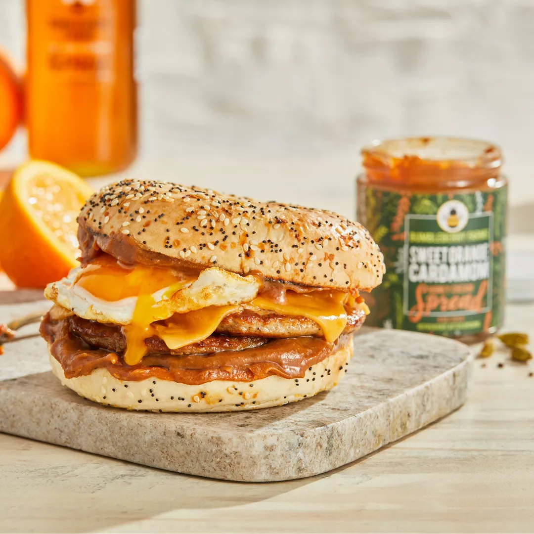 Bumbleberry Farms | Sweet Orange Cardamom Honey Cream Spread | 8oz