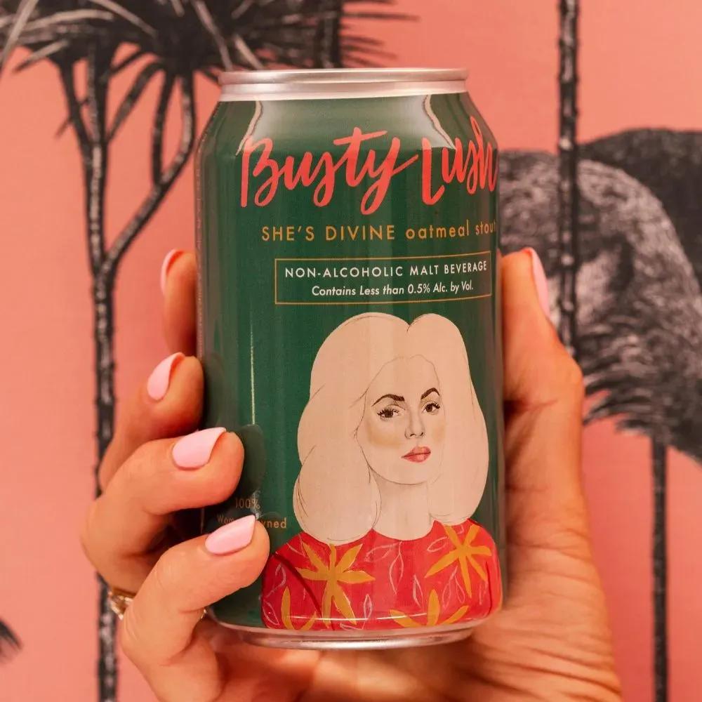 She's Divine Non-Alcoholic Oatmeal Stout (4pk)