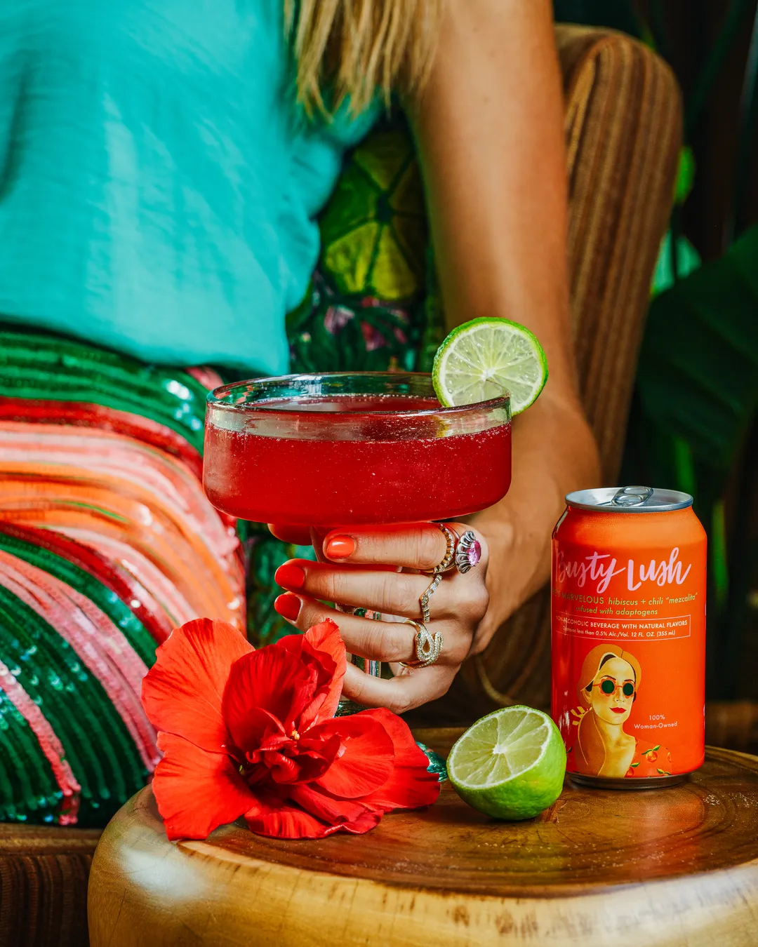 She's Marvelous Hibiscus + Chili Mezcalita wtih adaptogens (4pk boxes)