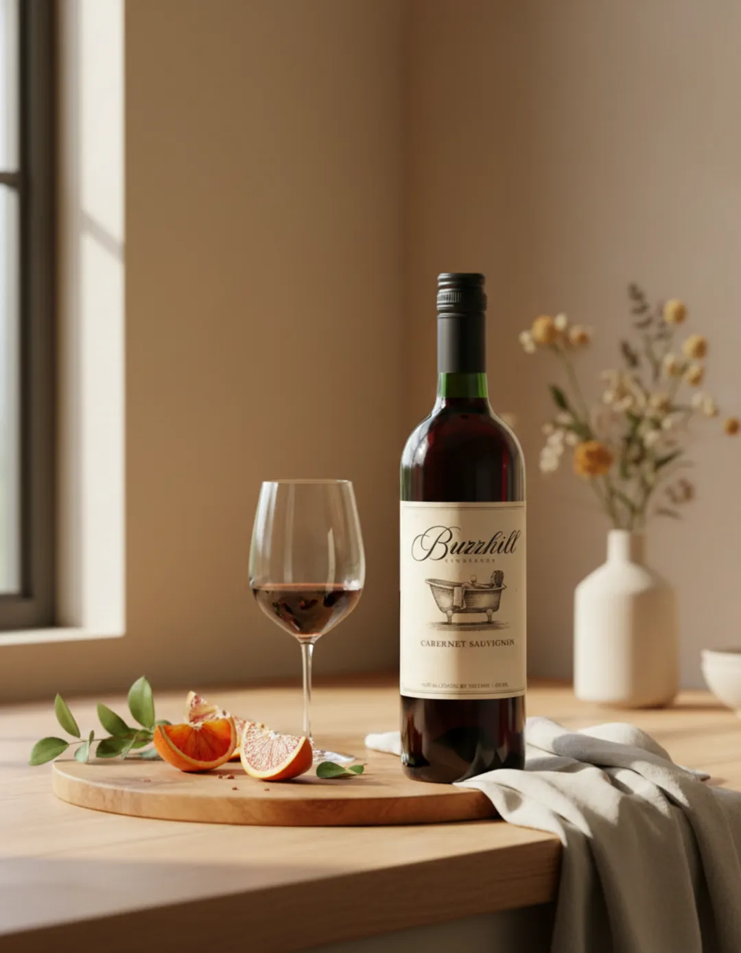 COMING SOON - Buzzkill NA Cabernet Sauvignon Wine - 12 Bottles