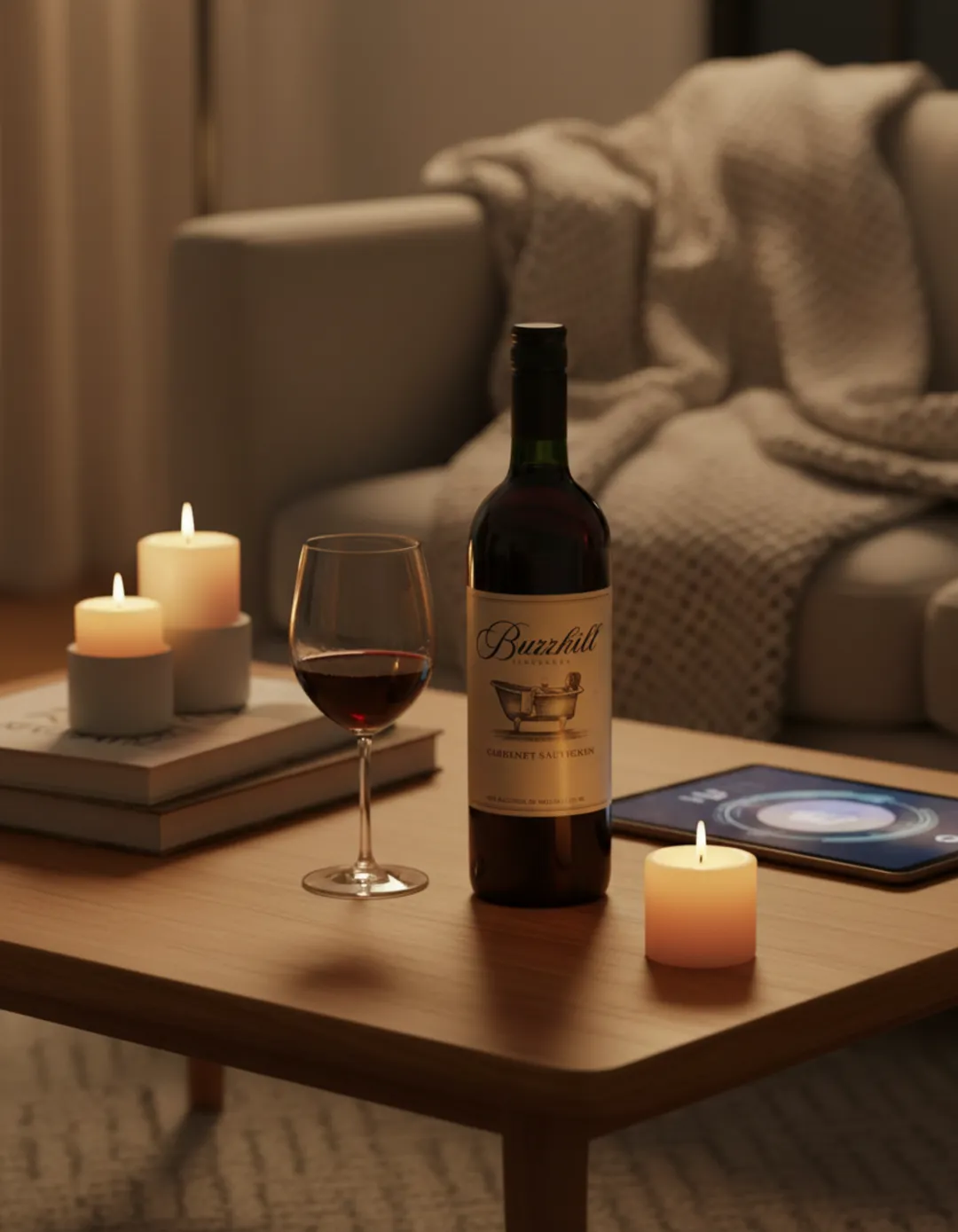 COMING SOON - Buzzkill NA Cabernet Sauvignon Wine - 12 Bottles