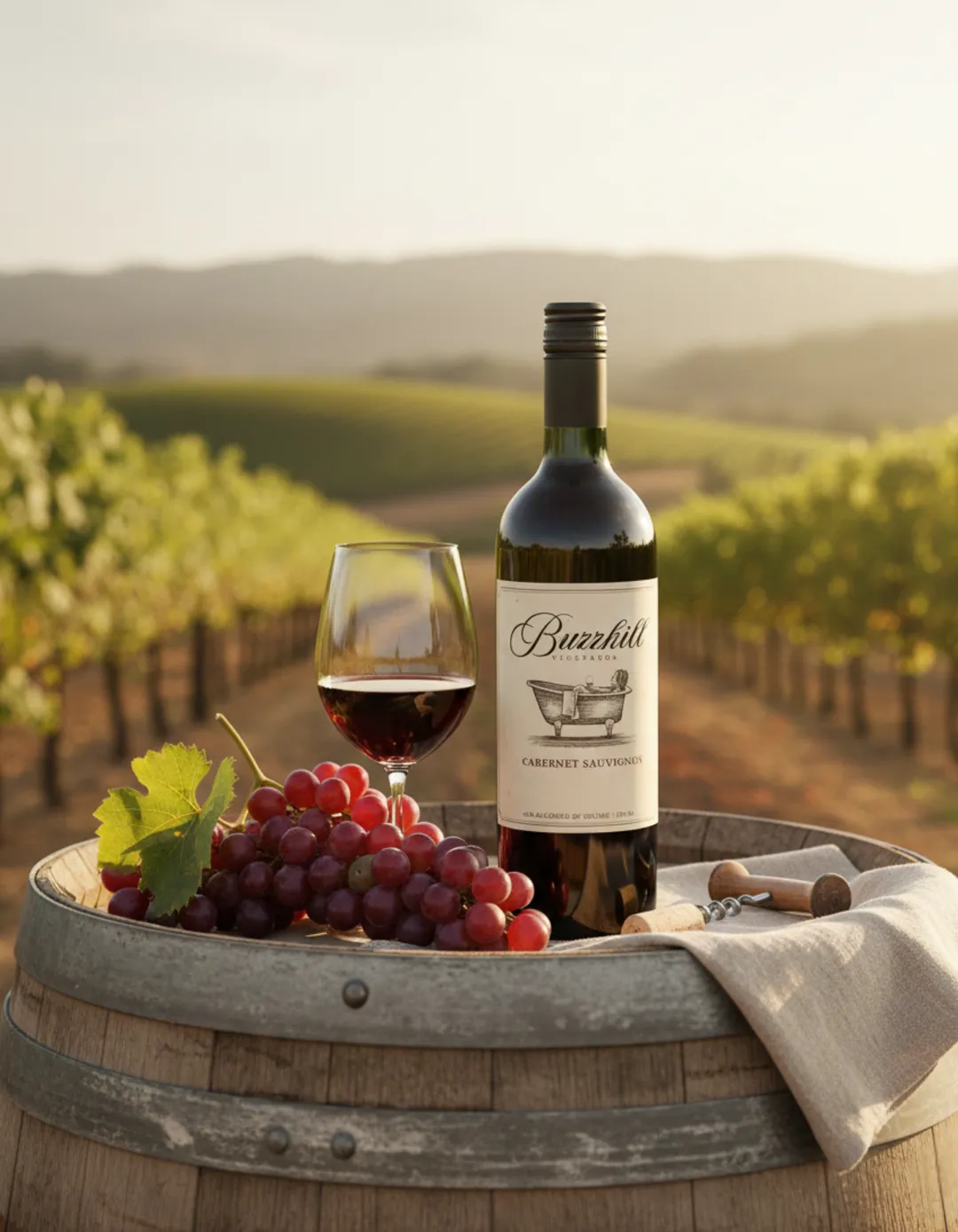 COMING SOON - Buzzkill NA Cabernet Sauvignon Wine - 12 Bottles