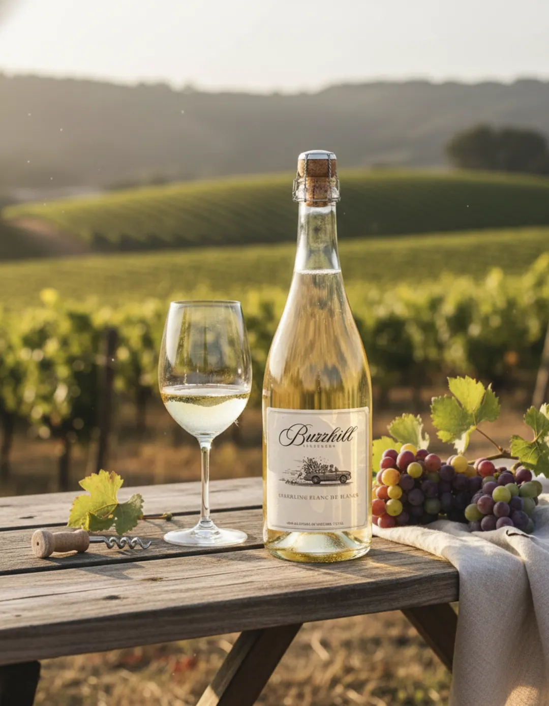 COMING SOON - Buzzkill NA Sparkling Blanc de Blancs Wine - 12 Bottles