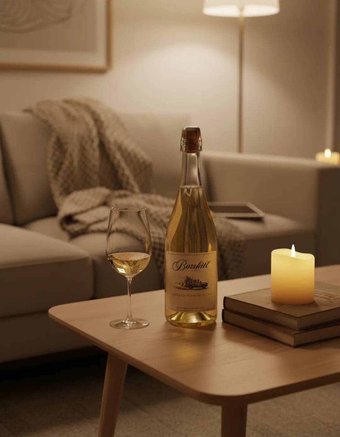 COMING SOON - Buzzkill NA Sparkling Blanc de Blancs Wine - 12 Bottles