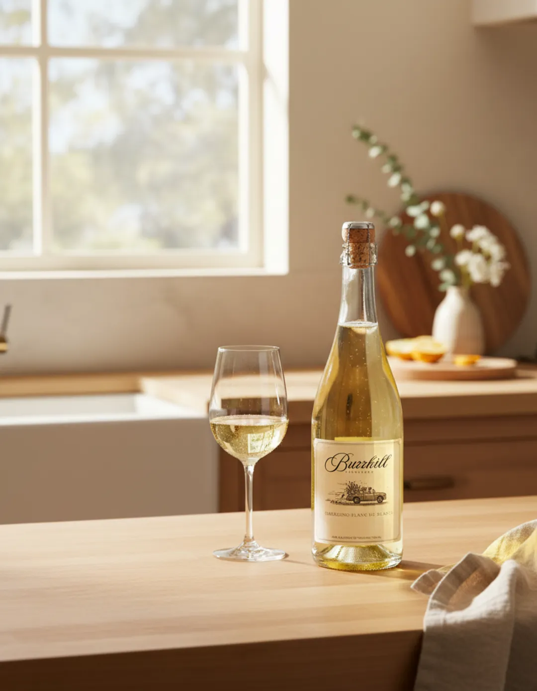 COMING SOON - Buzzkill NA Sparkling Blanc de Blancs Wine - 12 Bottles
