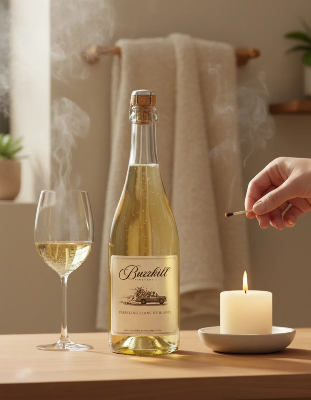 COMING SOON - Buzzkill NA Sparkling Blanc de Blancs Wine - 12 Bottles