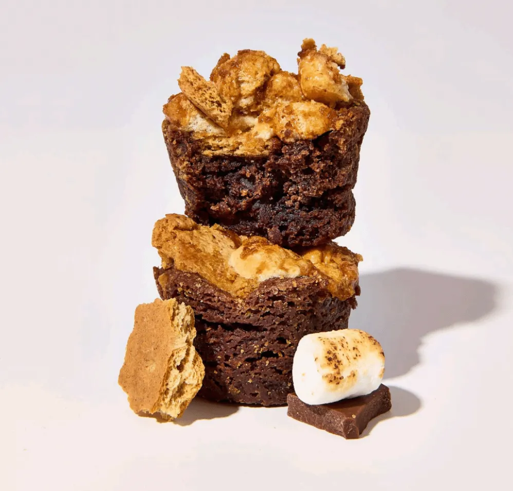 S'mores Brownie Bites
