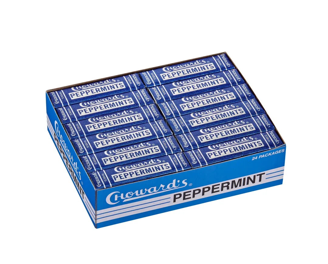 Chowards assorted mint and gum counter rack (72 ct.)