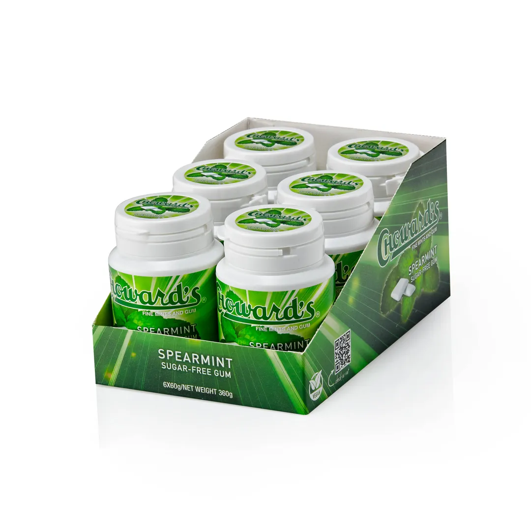 Choward's Sugar free Spearmint bottle gum