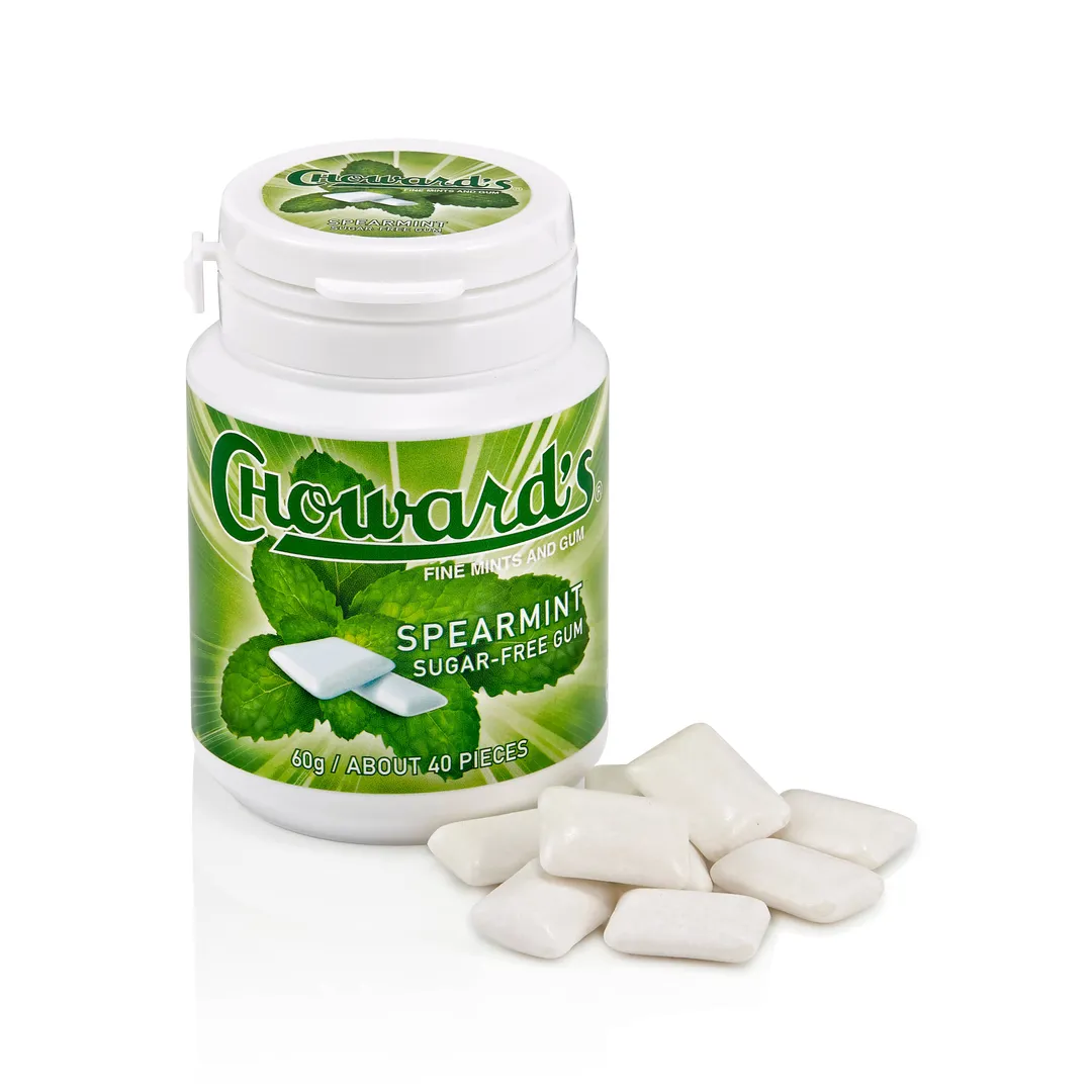 Choward's Sugar free Spearmint bottle gum