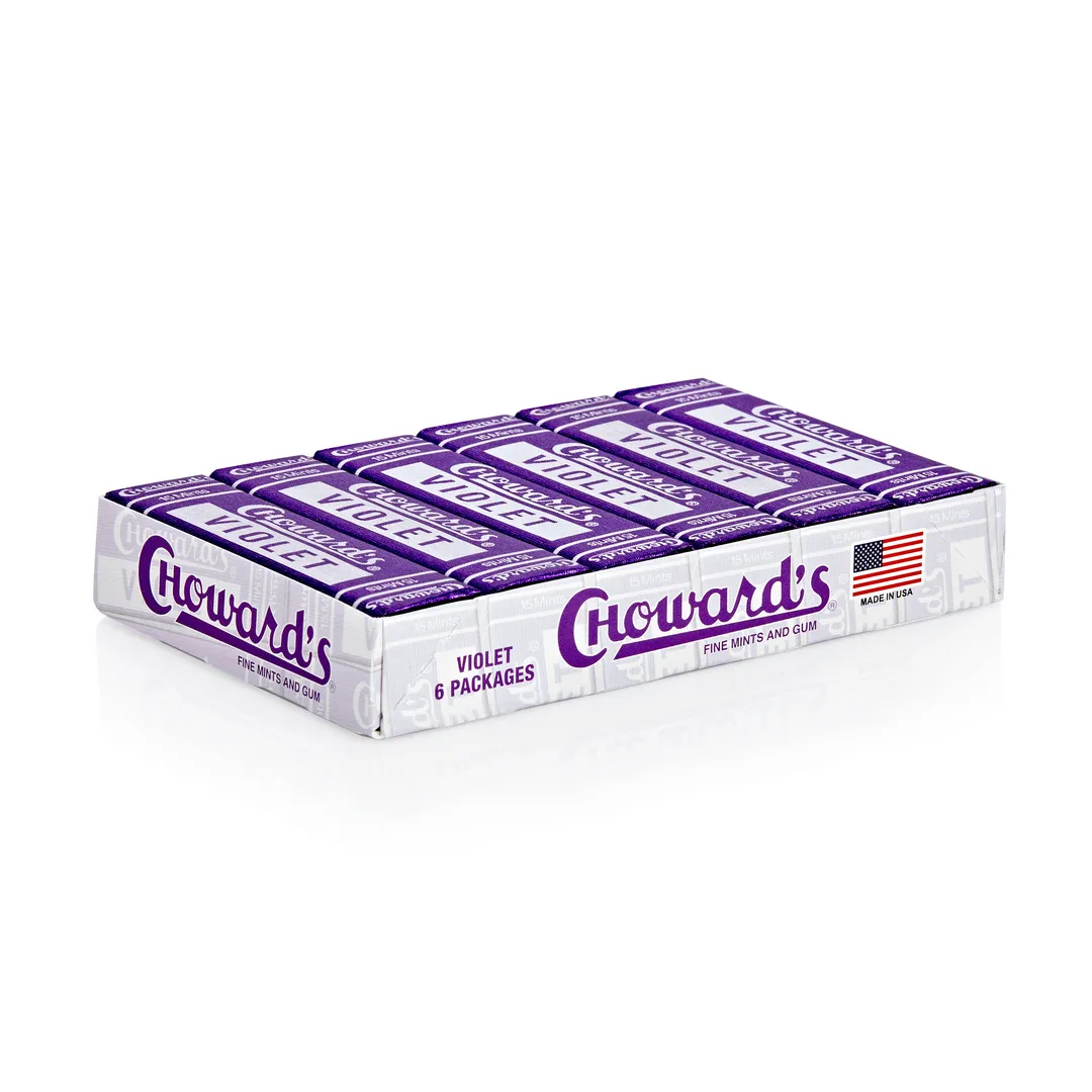 Choward's Violet mint 6 pack multi pack