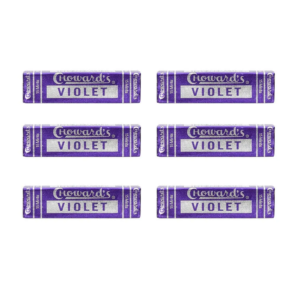 Choward's Violet mint 6 pack multi pack