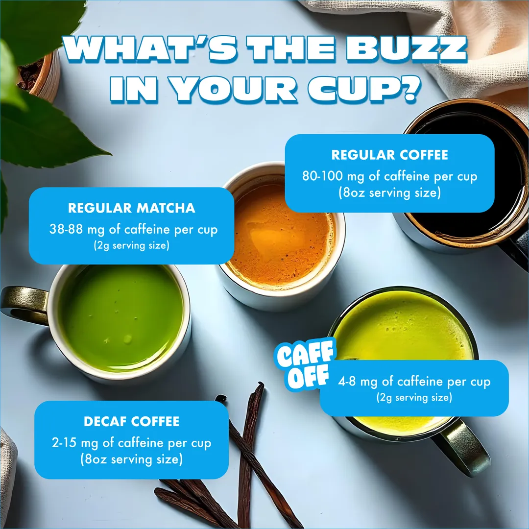 Vanilla Bean Decaf Matcha - 3.52 oz