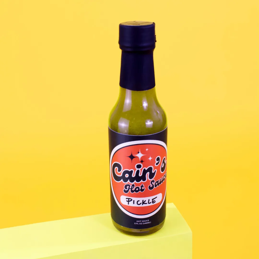 Cain's Pickle Hot Sauce