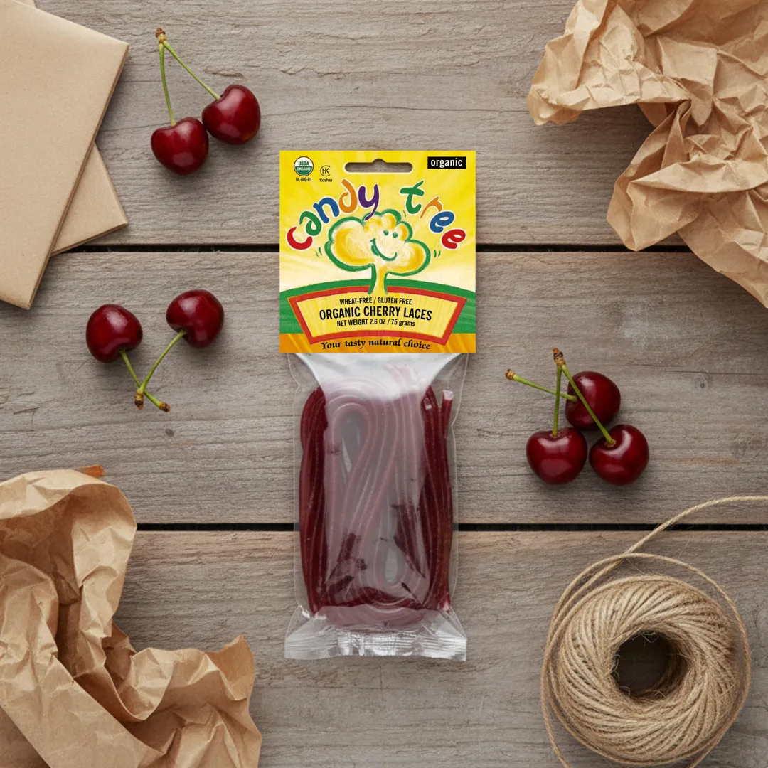 Organic Cherry Laces