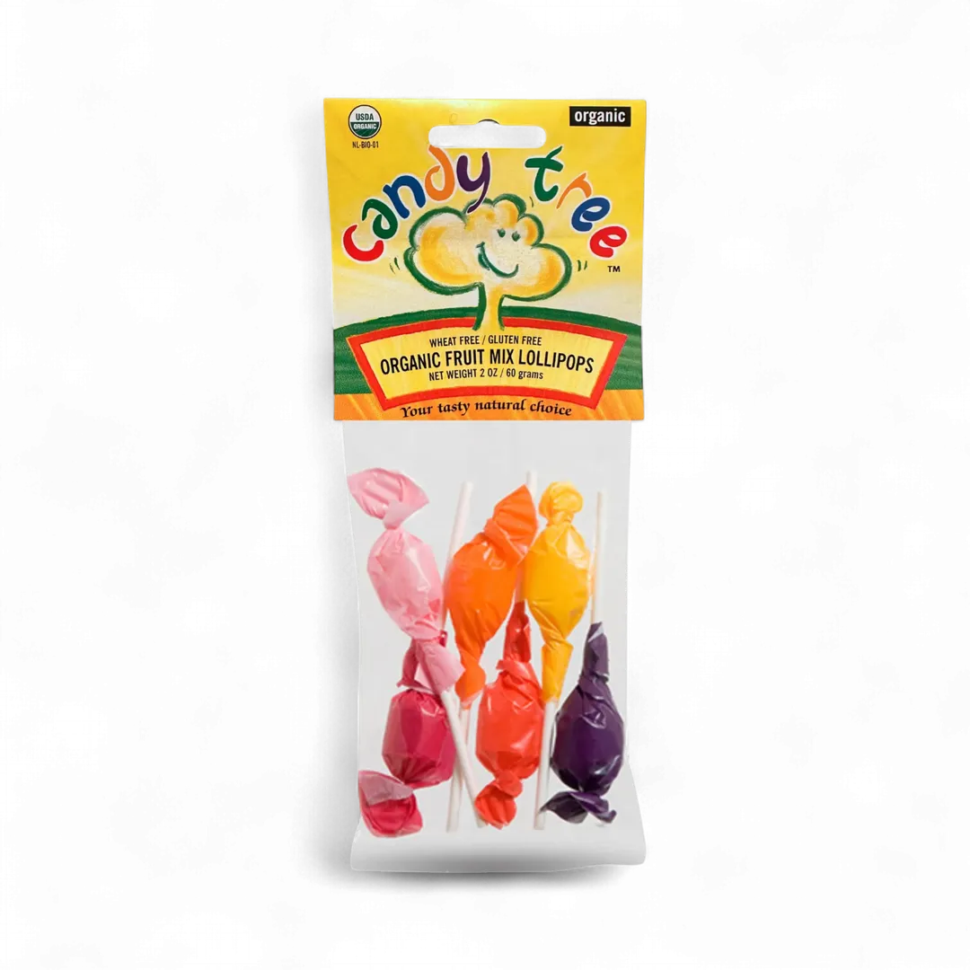 Organic Fruit Mix Lollipops
