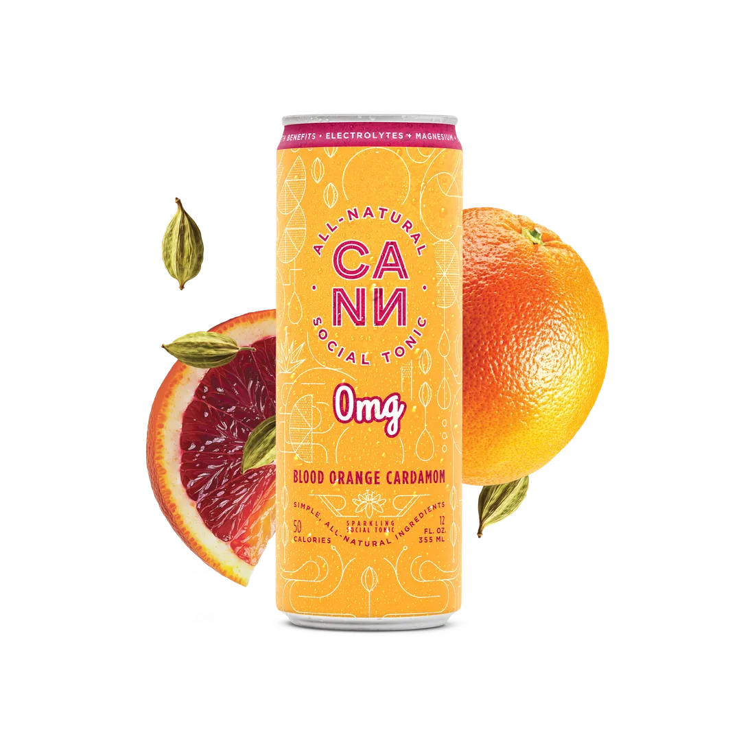 0mg Blood Orange Cardamom