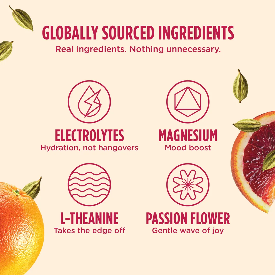 0mg Blood Orange Cardamom
