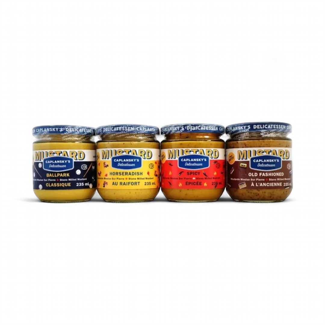 Caplansky's Deli Mustard Variety Gift Packs