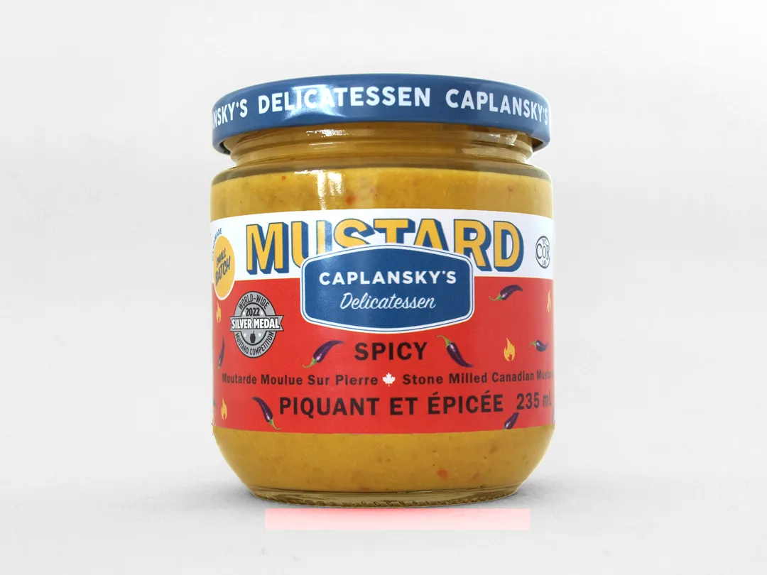 Caplansky's Deli Mustard Starter Pack 235 Ml - 8 oz. (+ Variety Gift Pack)