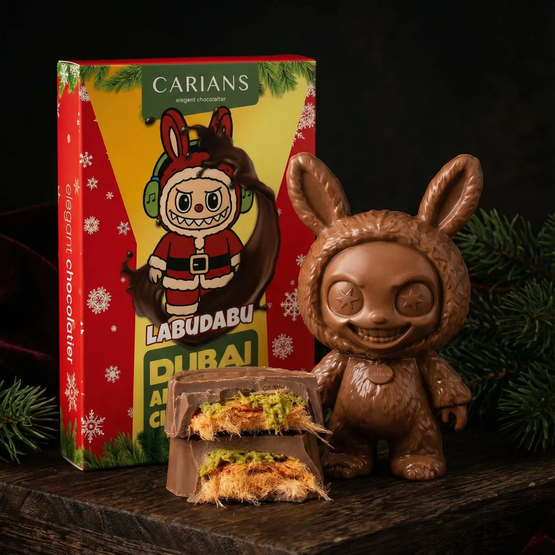  Choco- Bubu Angel Hair Pumpkin Dubai Chocolate Bar 2.65oz 