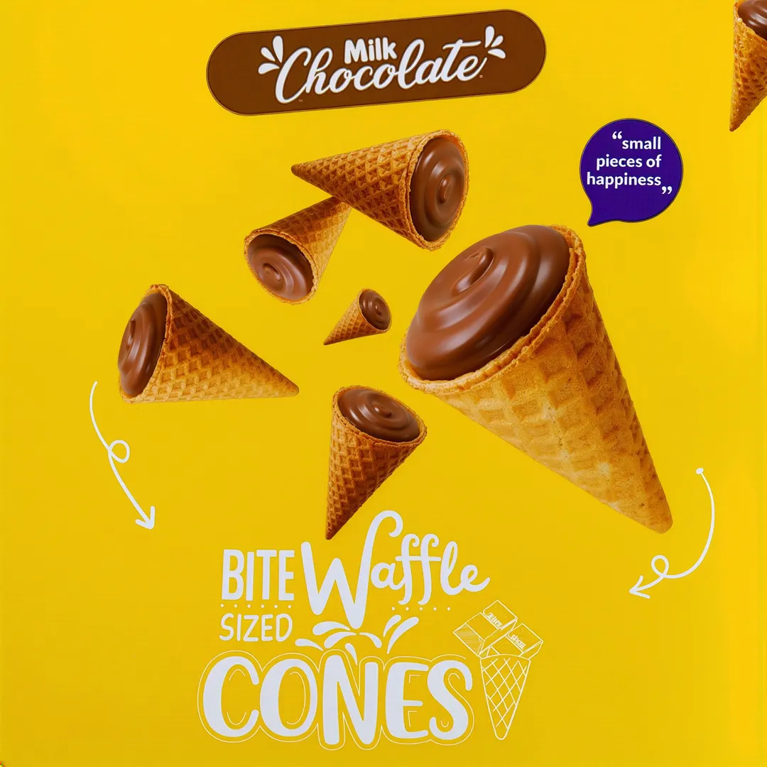 Carians Mini Waffle Cones 3.17 oz (90 g)