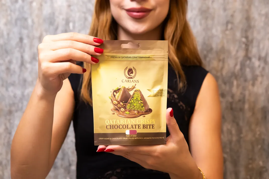 Carians Qatarian-Turkish  Delight Bites – 3.52 oz (100g)