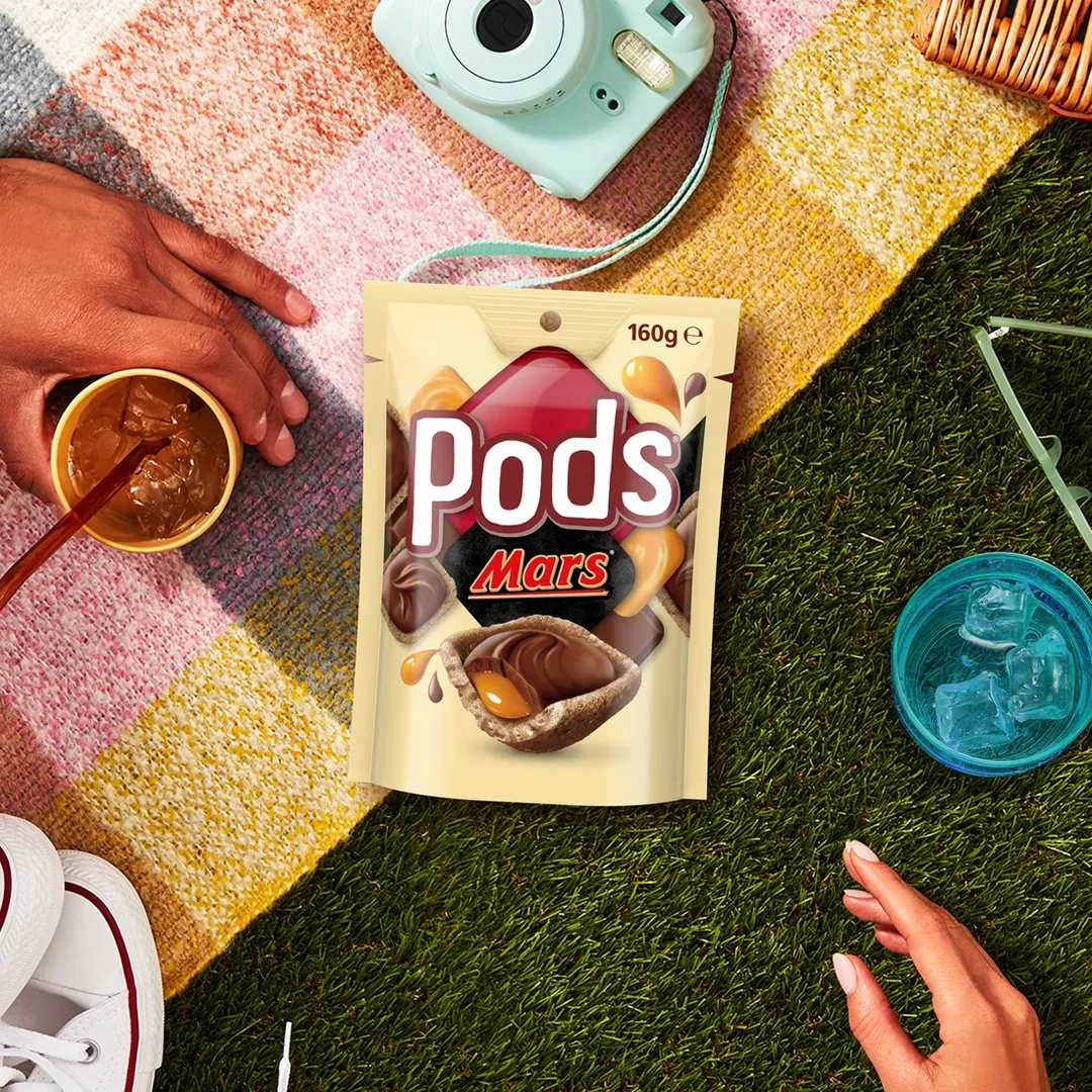 Australian Pods Mars Chocolate Snack & Share Bag 160g