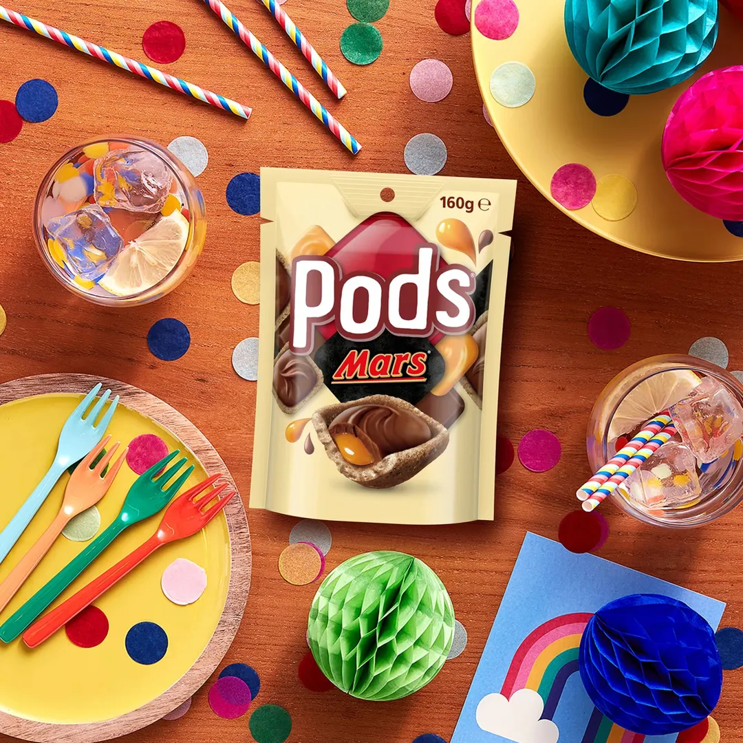 Australian Pods Mars Chocolate Snack & Share Bag 160g