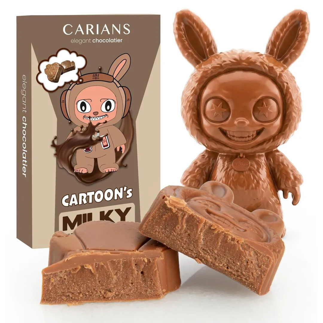 Cartoon Viral Milky Chocolate Bar - Premium Quality