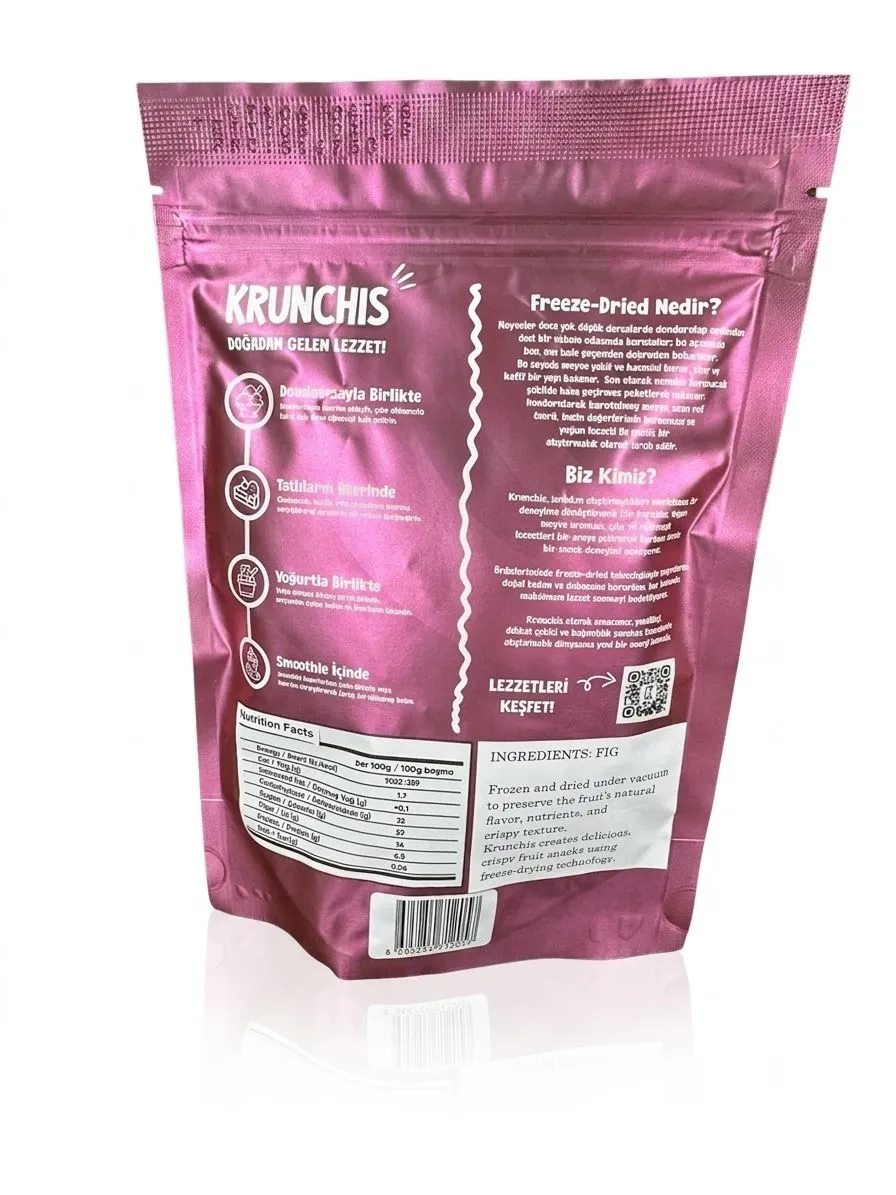 Carians Freeze Dried Fig– 0.7 oz (20g) equal to 7.1 Oz Fresh Fruit