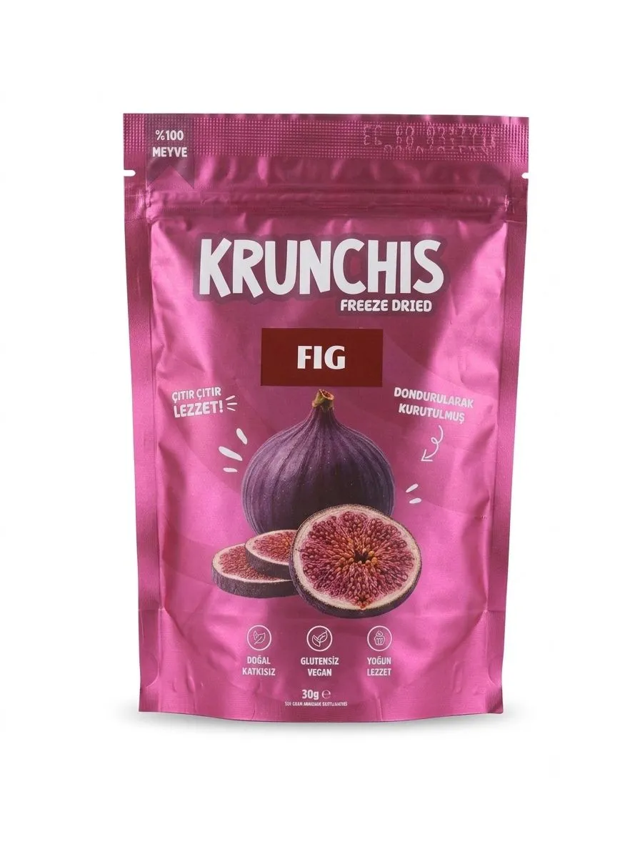Carians Freeze Dried Fig– 0.7 oz (20g) equal to 7.1 Oz Fresh Fruit