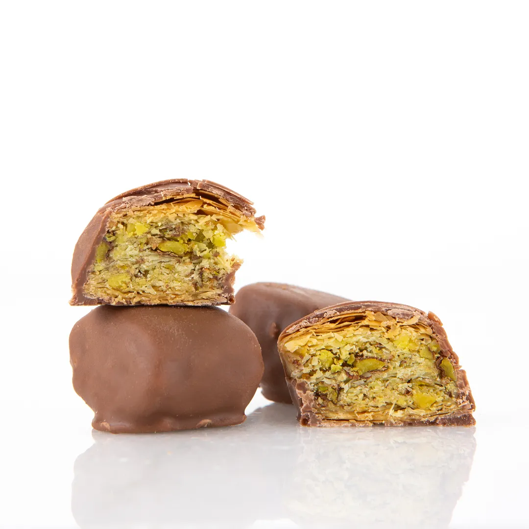 Chocolate Coated Mini Baklava