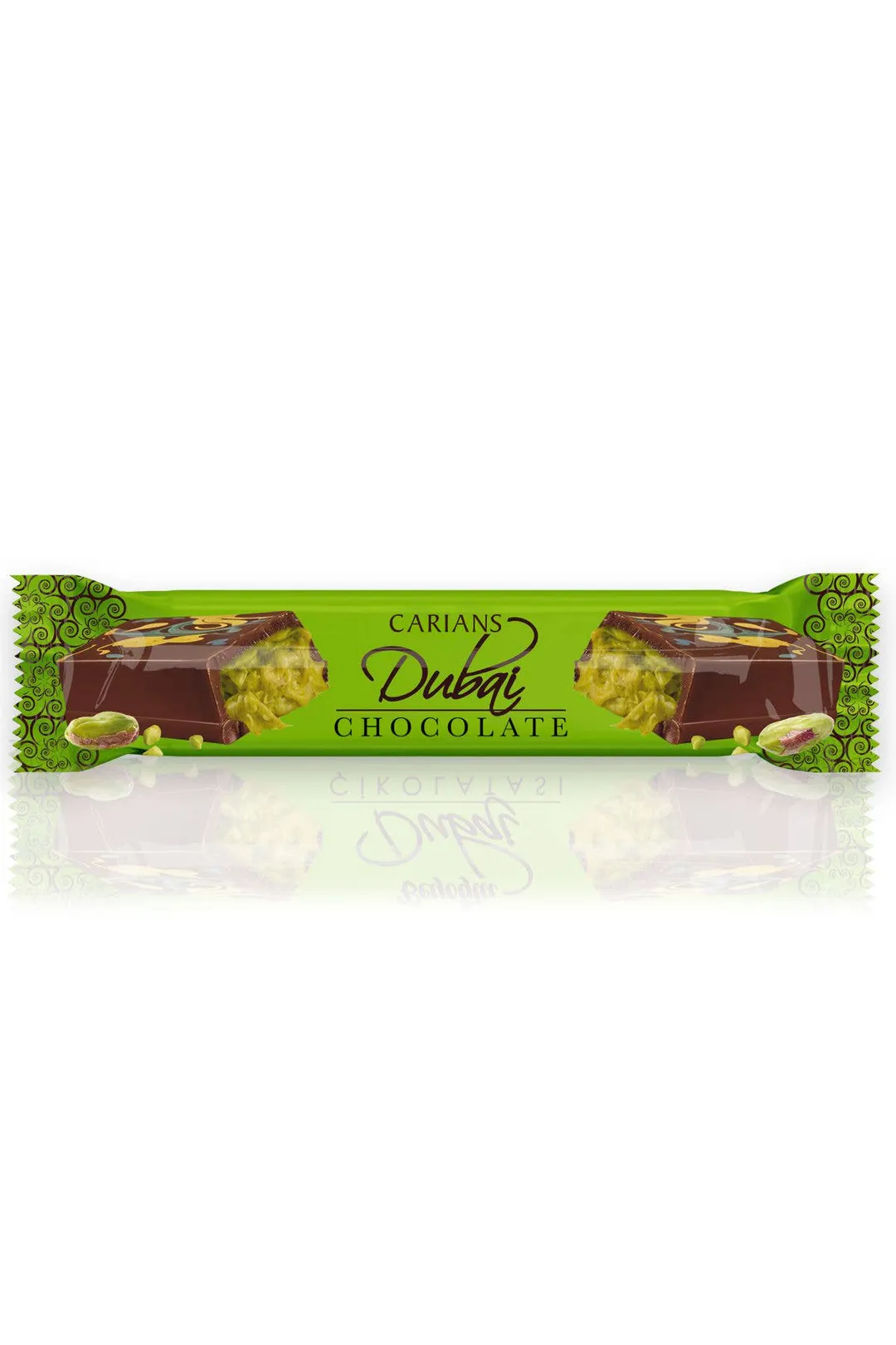 Carian Dubai Chocolate Bar Pistachio Viral Knafeh Chocolate