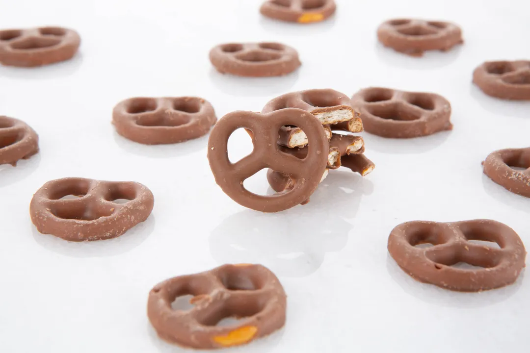 Chocolate Coated Mini Pretzel - 12 Packs in 1 Case 