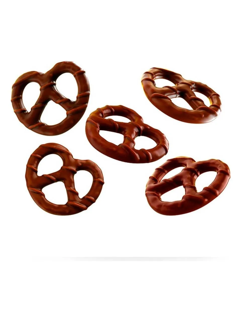 Chocolate Coated Mini Pretzel - 12 Packs in 1 Case 