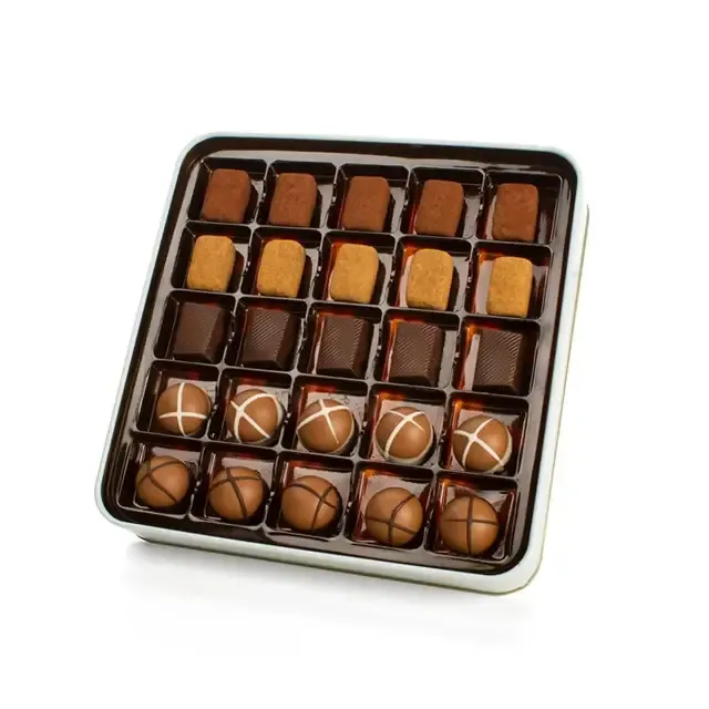 Praline Metal Box Chocolate Gift Box, Great Gift 